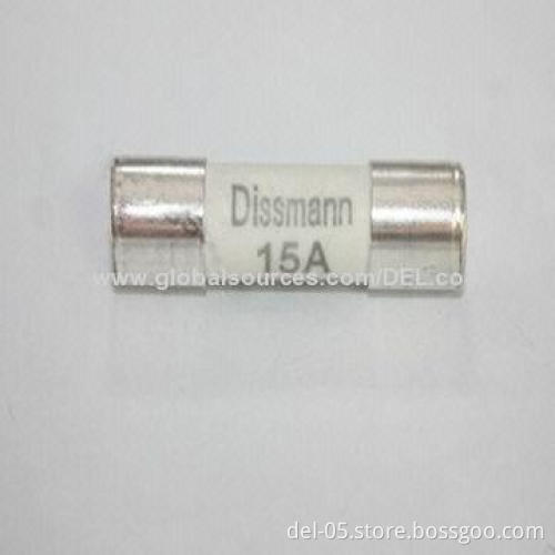 Fast-acting 10.3 x 38mm Ceramic Tube Fuse with 1 to 30A/250V Power Supply, CE-certified
